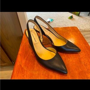 Antonio Milani Kacy Slingback - Black Leather  Pump 6
